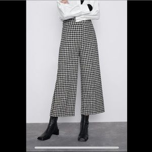 Zara Houndstooth Pants